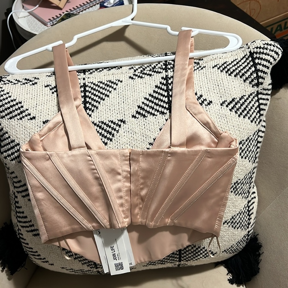 Zara pink corset - Picture 2 of 2